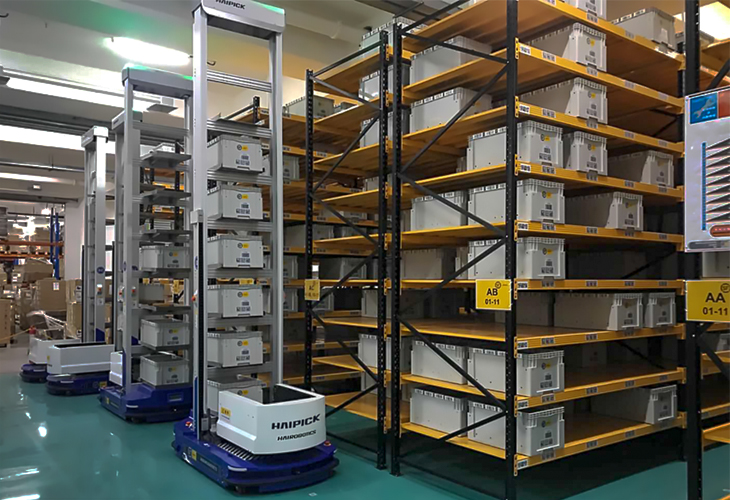 庫(kù)寶A42D服務(wù)于香港跨境電商倉(cāng)