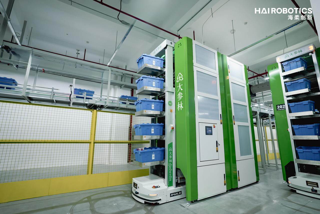 ACR機器人對接HaiPort裝卸機出庫